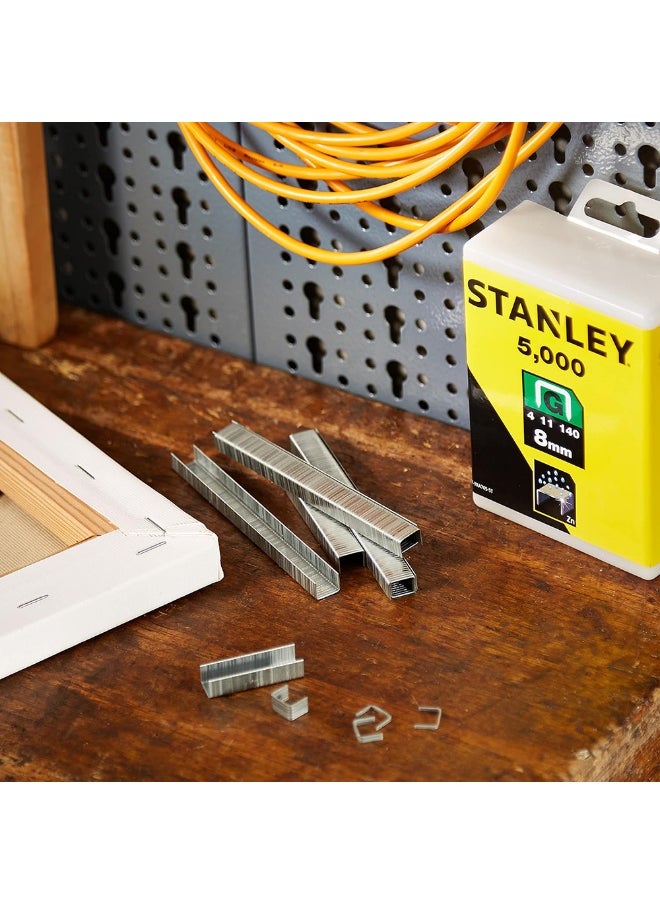 Stanley 1-TRA705T 8mm Heavy-Duty Staple Pin with Crown 11.4mm - 5000 Psc/Pack  - Image 4