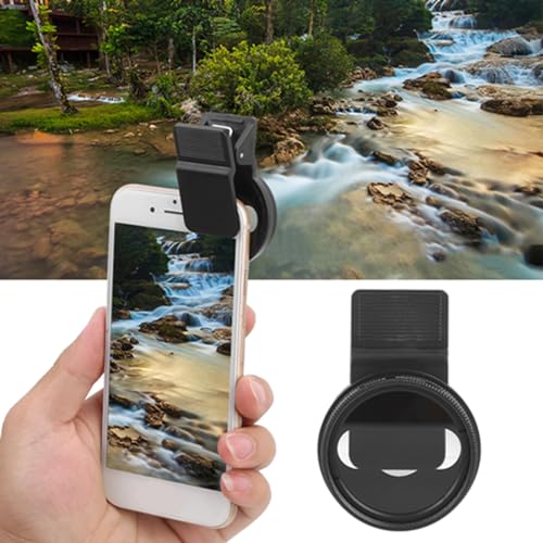 DAUERHAFT 37mm CPL Polarizing Lens Filter, Portable Polarizer Camera Lens，Mobile Phone Clip Designed, Polarizer Lens Filter Improve Color Saturation and Contrast, for Eliminating or Reducing Light Spots - Image 2