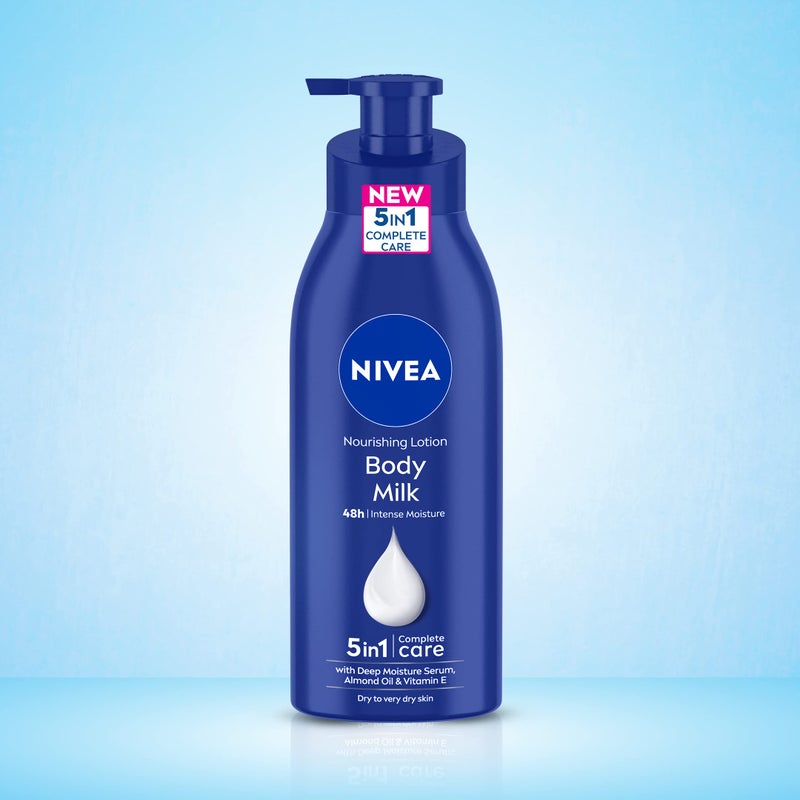 Nivea Ultimate Combo- Body Milk 400Ml 5 In 1 Complete Care Nourishing Body Lotion & Soft 200Ml Moisturizing Cream With Vitamin E, Jojoba Oil - Image 3