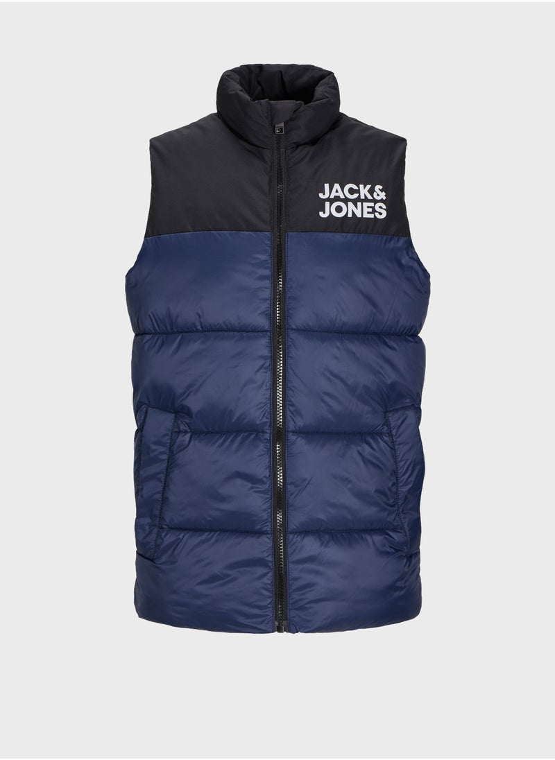 Jack & Jones Junior - Kids Logo Puffer Down Jacket - Image 1