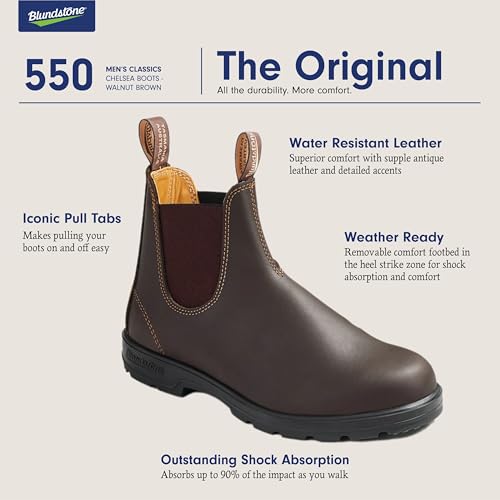 Blundstone Unisex Adults Classic 500 Series Chelsea Boot, Brown, 9.5 UK - Image 2