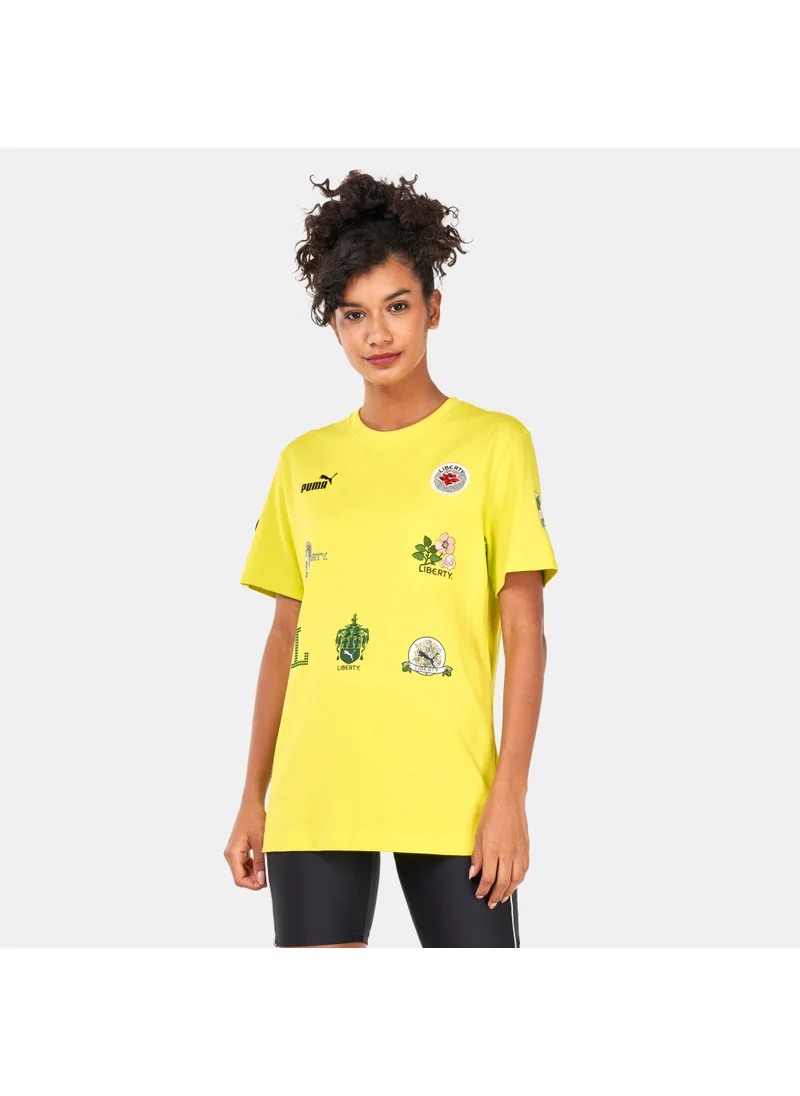 PUMA Women's x LIBERTY Badge T-Shirt