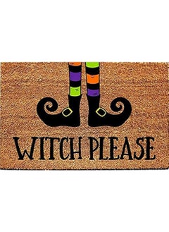 Anti-Slip Decorations Carpet, Front Door Doormat Blanket, Decor Mat with Bottom, Indoor Outdoor Carpet (Brown)