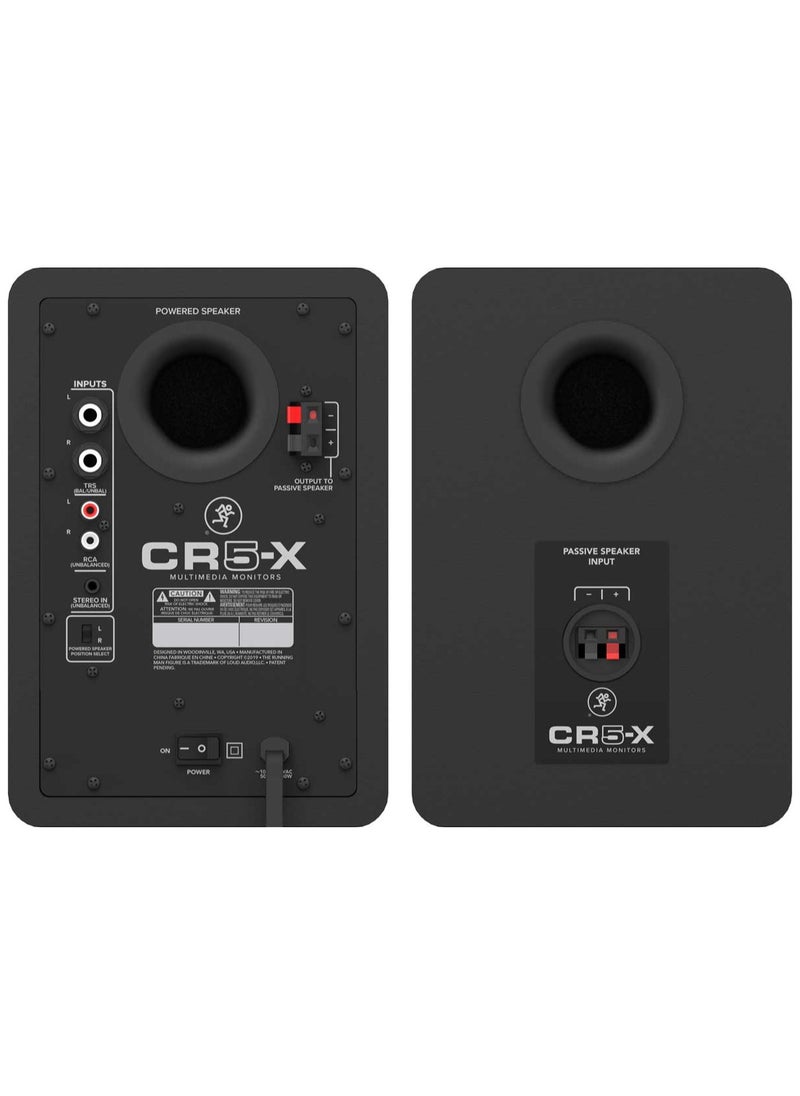 Mackie شاشات MACKIE CR5-X متعددة الوسائط مقاس 5 بوصات (زوج)  - Image 4