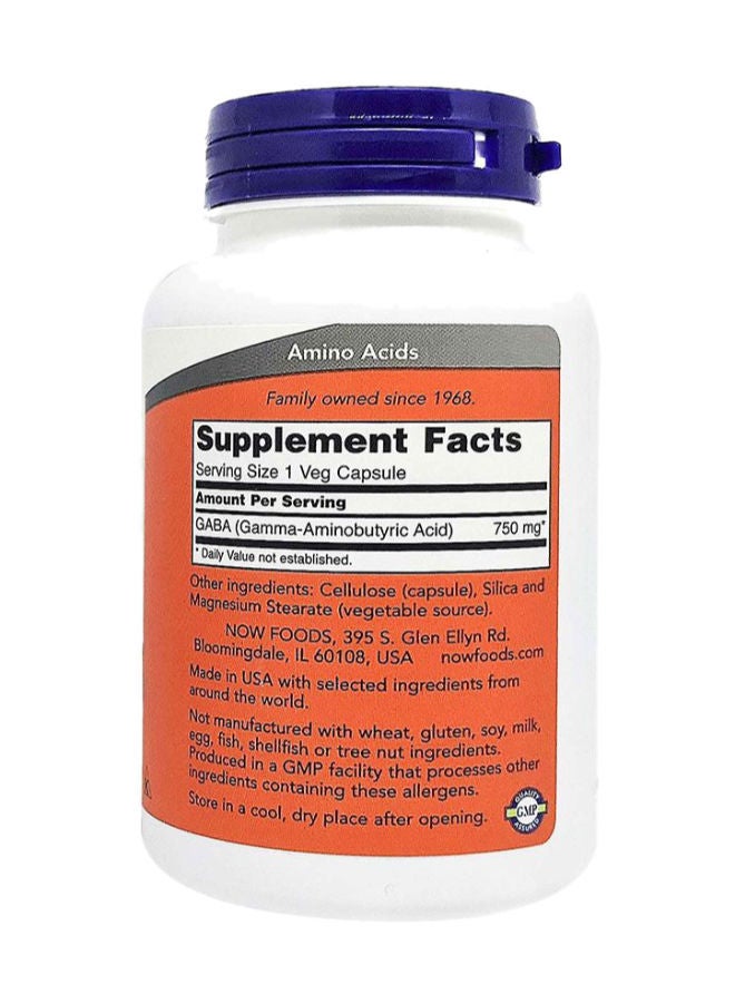 now GABA 750 mg Capsules 100's - Image 3