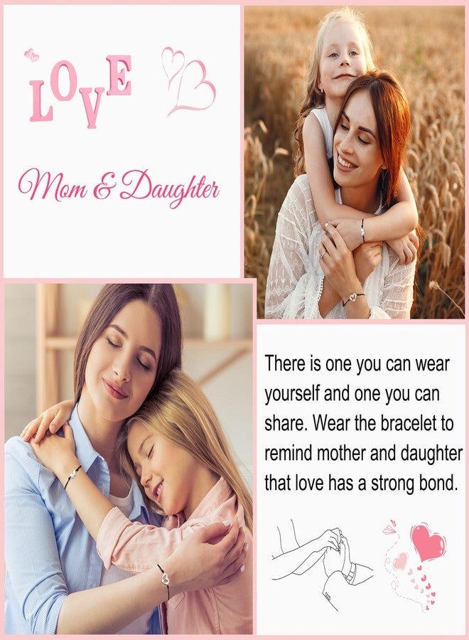 Tarsus Mother Daughter Gift Bracelets, Mothers Day Gifts Mom Gifts from Daughter Butterfly Bracelet Matching Christmas Valentines Day Jewelry Gifts for Mom Daughter - Image 5