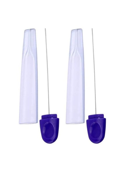 2pcs Cake Tester Needles Stainless Steel Cake Testing Probe Cake Tester for Home Bakery Cake Testing Stick(Random)