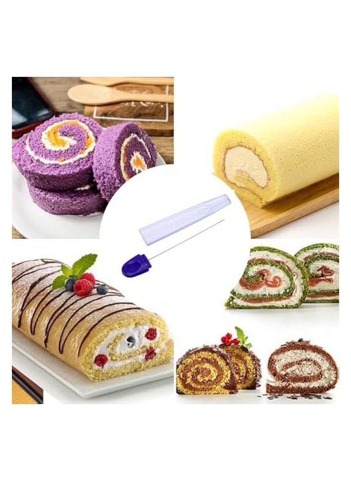 erorex - 2pcs Cake Tester Needles Stainless Steel Cake Testing Probe Cake Tester for Home Bakery Cake Testing Stick(Random) - Image 1