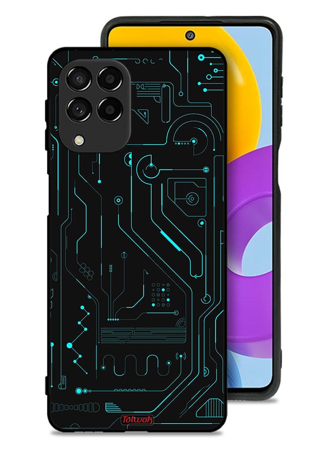 Tolwak - Samsung Galaxy M53 Protective Case Cover Digital Art Circuits Minimalism Multiple Display - Image 1