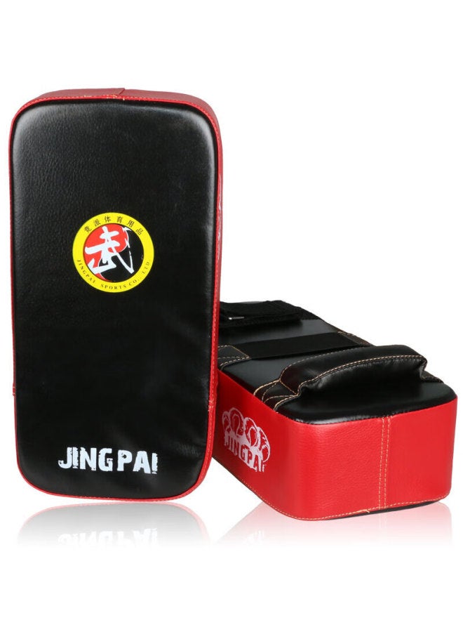 Competing pie Jingpai Adult Sanda Foot Target, Taekwondo Children's Punching Target, Hand Target, Thigh Target, Muay Thai Target, Red, One Piece - Image 2