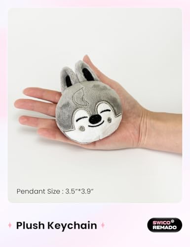 Swico Remado Keychains Cute Cartoon Animal Keyring Car Key Pendant Women Backpack Handbag Wallet Pendants Decoration - Image 2