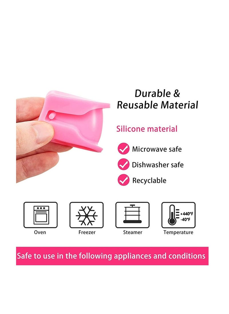 Y&D - 4 Pieces Silicone Keychain Mold Mini Glass Goblet Tumbler Bottle Shape Fondant for DIY Pendant Trinket Luggage Tag Pudding Jelly Shots Desserts Candy Cake - Image 1