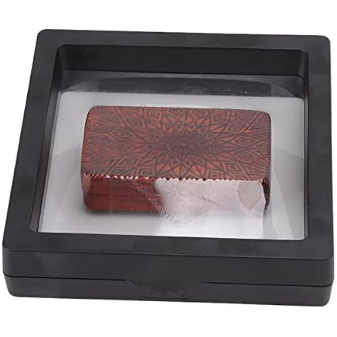 Kikumi Red Sandalwood Fidget Slider Fidget Toy, Engraved with Toe for Office (#4) - Image 5