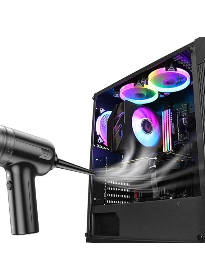 Mryc Computer Vacuum Cleaner, Desktop And Car Handheld Main Unit, Keyboard And Case Cleaner, Laptop And Desktop Dust Removal Cleaning Kit, Suction And Blowing Integrated Dust Removal Machine, Small Wireless Portable - Image 2