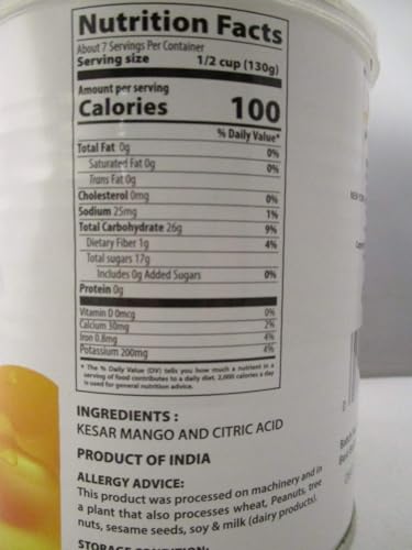 Swad NO ADDED SUGAR Kesar Mango Pulp - 850 Grams - Image 2