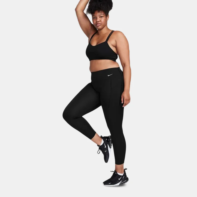 Nike black Women's Dri-FIT Universa 7/8 Training Leggings for Women | Best Price UAE