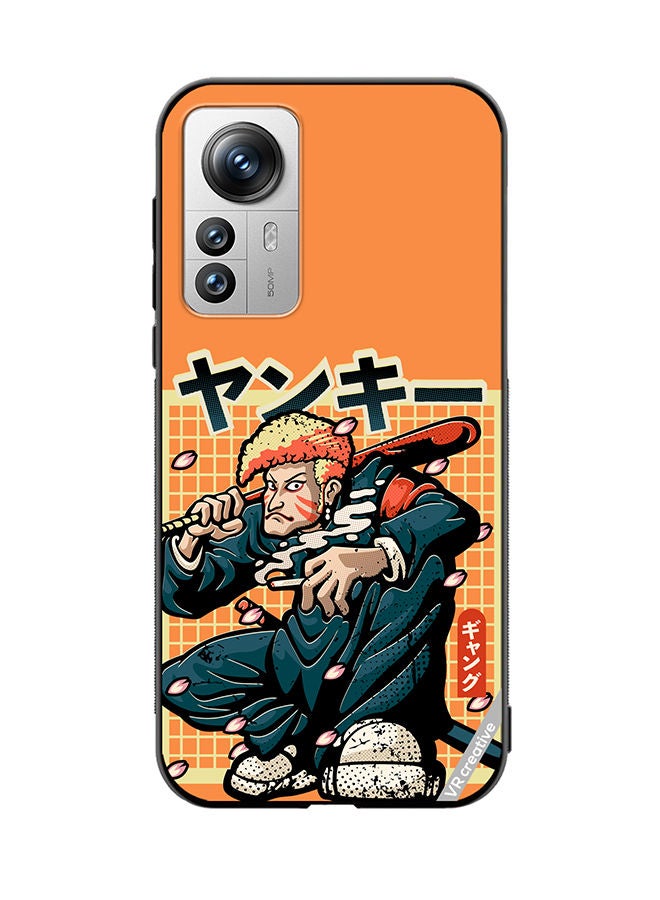 VR CREATIVE Protective Case Cover For Xiaomi 12X Japanesse Yankee Design Multicolour - Image 1