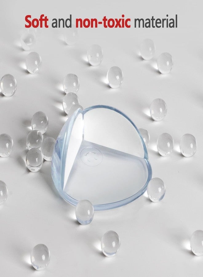 AIXMEET 8 Pack Corner Protector Baby, Table Corners, Clear Table Protectors for Furniture, Round Corner Guards, Safety Corner Protectors, Furniture Corner & Edge Safety Bumpers,Baby Proofing - Image 3