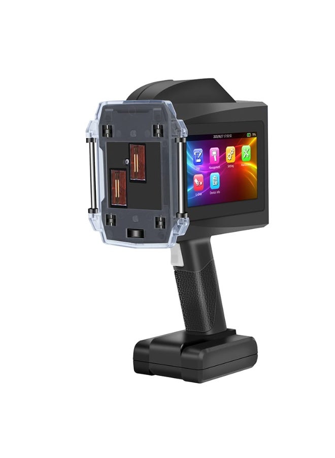 Bentsai B45 Dual-Head Portable Handheld Inkjet Printer, 46mm Print Height, Conveyor Auto Coding, for QR Codes and Barcodes on Cartons and Pallets - Image 2