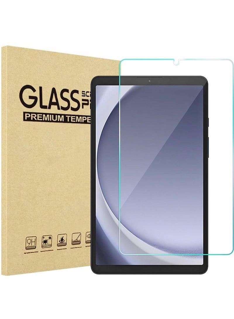URBBKING Screen Protector for Samsung Galaxy Tab A9 / Samsung Galaxy Tab A11 8.7-Inch 2023 with Easy Installation Frame Tempered Glass Film HD Clear 1-Pack - Image 1