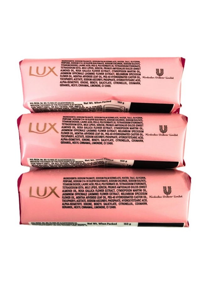 Lux - Even-Toned Glow Bathing Soap Infused With Vitamin C & E | For Superior Glow | 150G X 3 - Image 1