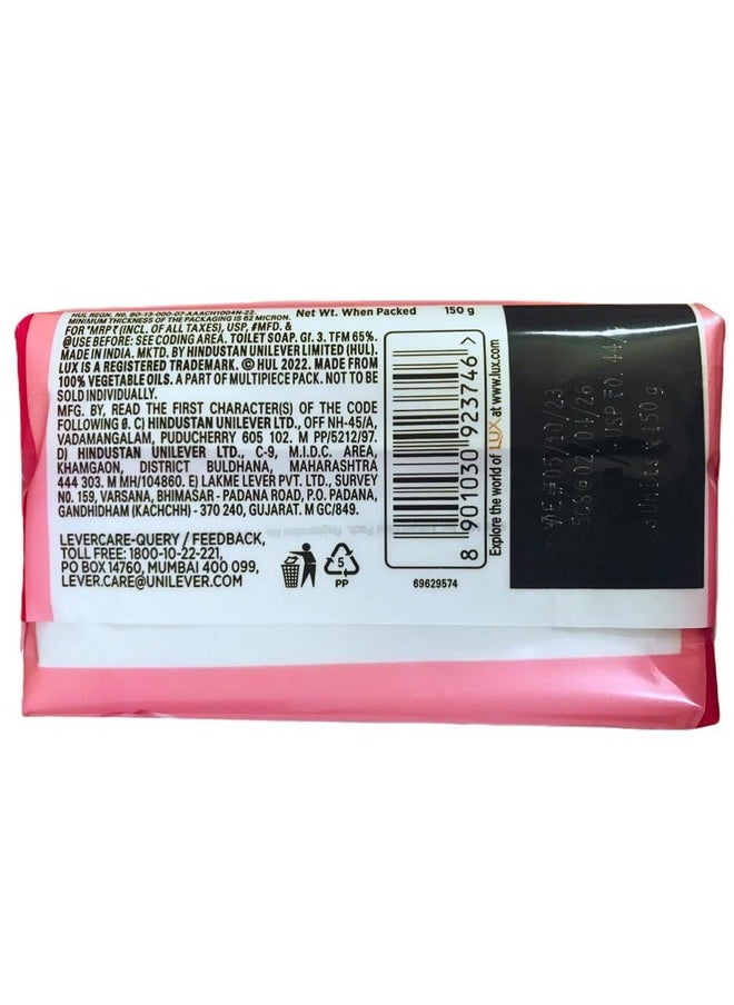 Lux - Even-Toned Glow Bathing Soap Infused With Vitamin C & E | For Superior Glow | 150G X 3 - Image 1