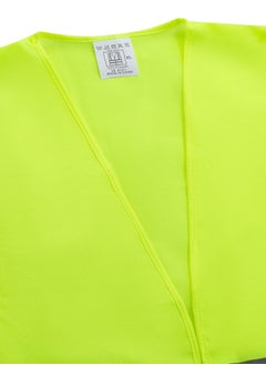 LAWAZIM High Visibility Safety Vest - 120g- Breathable Unisex Workwear with Reflective Stripes - for Construction Roadside Security Work Traffic Control Cycling Jogging and Outdoor Activities  - Image 3