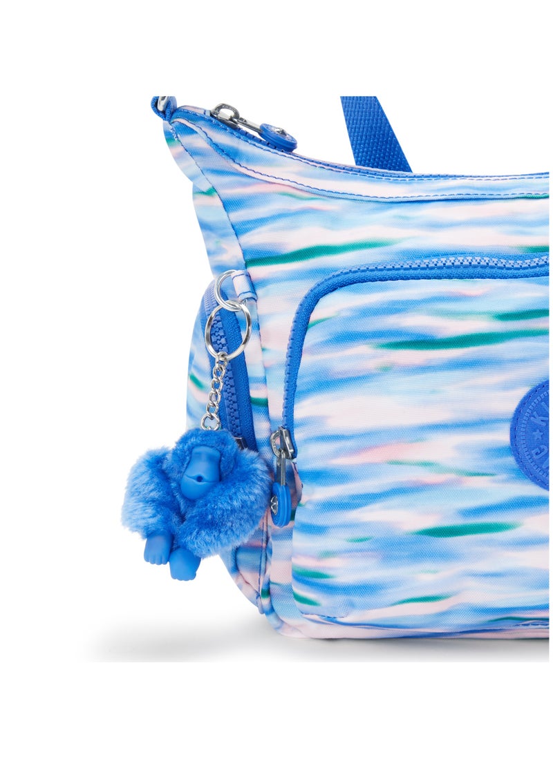 kipling Gabb S Medium Crossbody Bag with Adjustable Straps Diluted Blue-I6607TX9  - Image 4