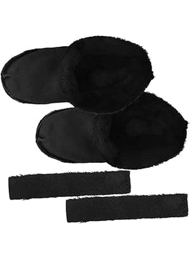 Warm Fuzzy Lined Insoles For Women 2 Pairs Washable Winter Slipper Replacement - Image 1