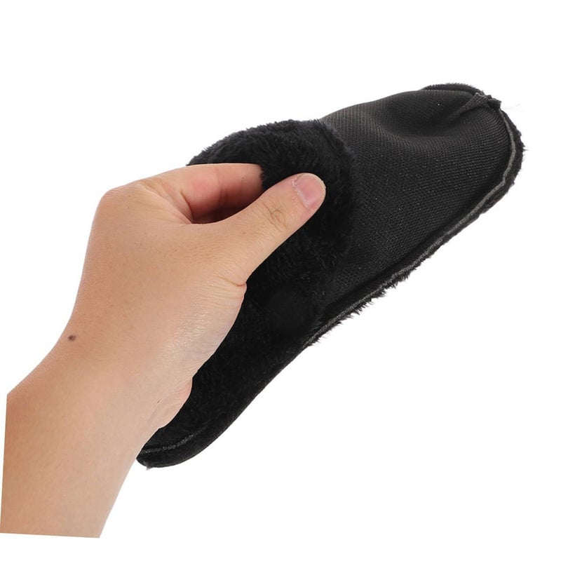 Warm Fuzzy Lined Insoles For Women 2 Pairs Washable Winter Slipper Replacement - Image 5