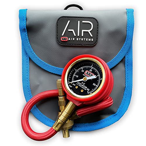 ARB ARB600 E-Z Deflator Kit 10-60 PSI 0-4 BAR Tire Pressure Gauge Rapid Air Down for Offroad Include Recovery Gear Pouch - Image 3