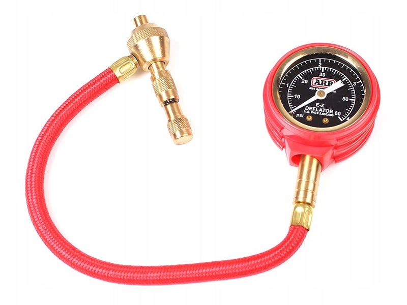 ARB ARB600 E-Z Deflator Kit 10-60 PSI 0-4 BAR Tire Pressure Gauge Rapid Air Down for Offroad Include Recovery Gear Pouch - Image 5