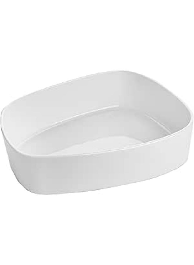 Porcelain casserole dish, oven safe, dishwasher safe, high heat resistant, 1 piece - Image 1