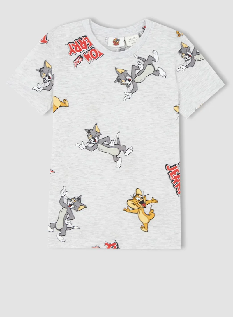 DeFacto Kids Tom & Jerry Pyjama Set