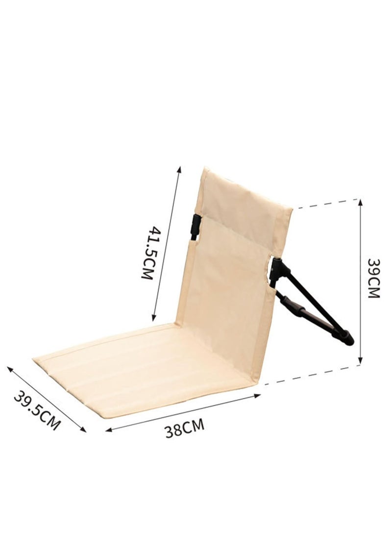 Vparty Ultra-Light Camping Folding Chair with Carry Bag – Portable Chair for Camping, Beach, Hiking, Outdoor Activities, Lightweight Folding Lawn Chair, Travel Chair, Picnic Chair, Compact and Easy to Carry, Durable Outdoor Chair for Sports Events, 39 x 41 x 38 CM, Portable Seating for Travel  - Image 2
