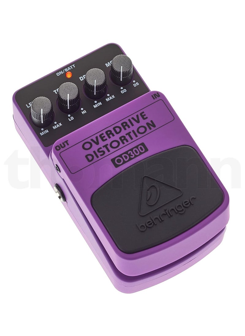 behringer - دواسة تأثيرات الجيتار Behringer 2-Mode Overdrive/Distortion OD300 - Image 1