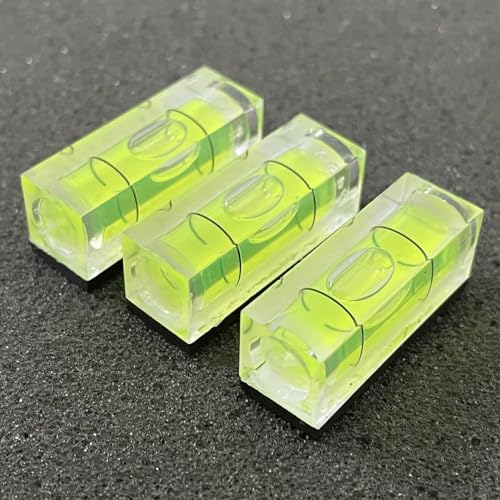 ZUJHPYMI 6Pcs Magnetic Small Bubble Level 10x10x29mm Mini Square Bubble Spirit Levels Leveling Tools - Image 4