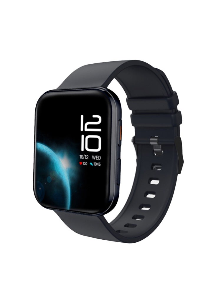 Seeken Seeken gravity 2 SGR2 HD 1.85 inch AMOLED Display smart watch with wireless charger waterproof 1.78" inch display for men's and women's black  - Image 1