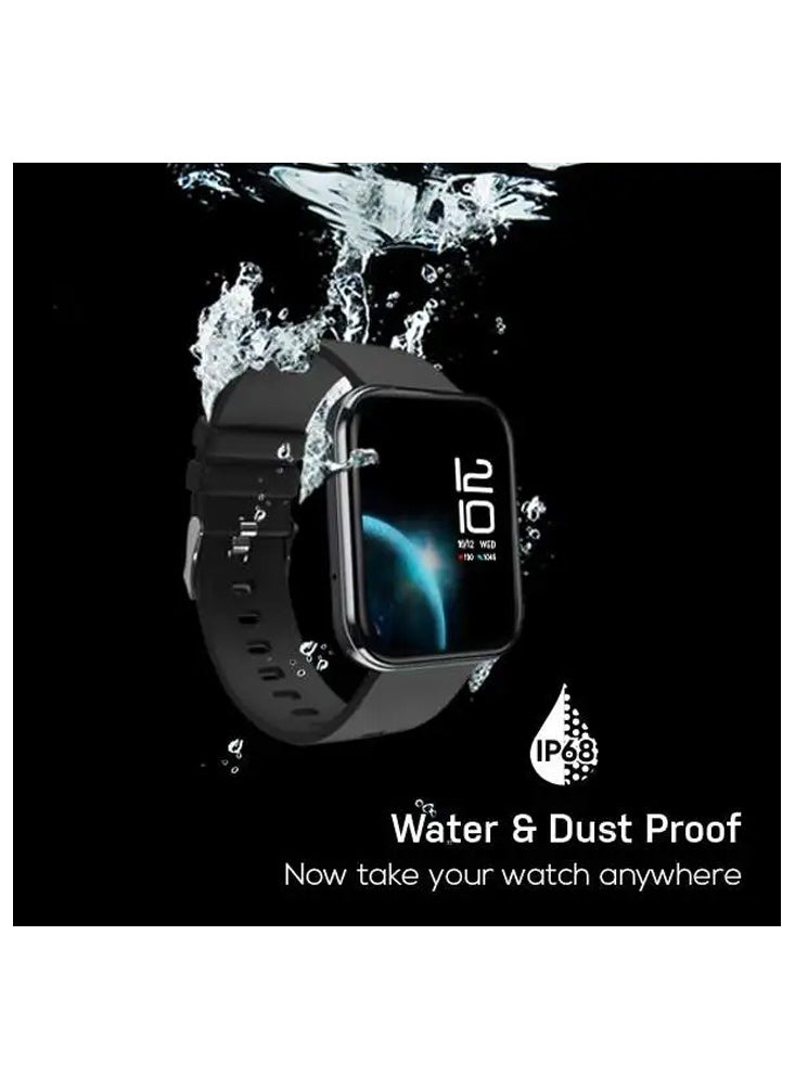 Seeken Seeken gravity 2 SGR2 HD 1.85 inch AMOLED Display smart watch with wireless charger waterproof 1.78" inch display for men's and women's black  - Image 4