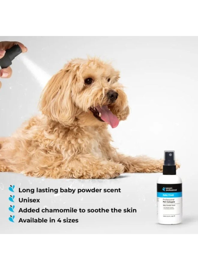 Groom Professional Baby Fresh Cologne (Perfume)-Baby Powder Scent-100ml - Image 4