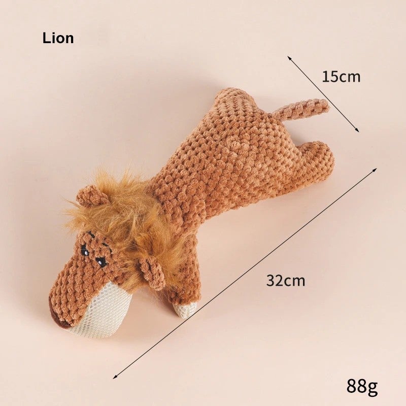 Y&D Pet Cute Stuffed Animal Toys – Durable, Indestructible Dog Chew Toys & Luxury Interactive Plush Squeaky Cat Toys for Dogs and Cats - Image 1