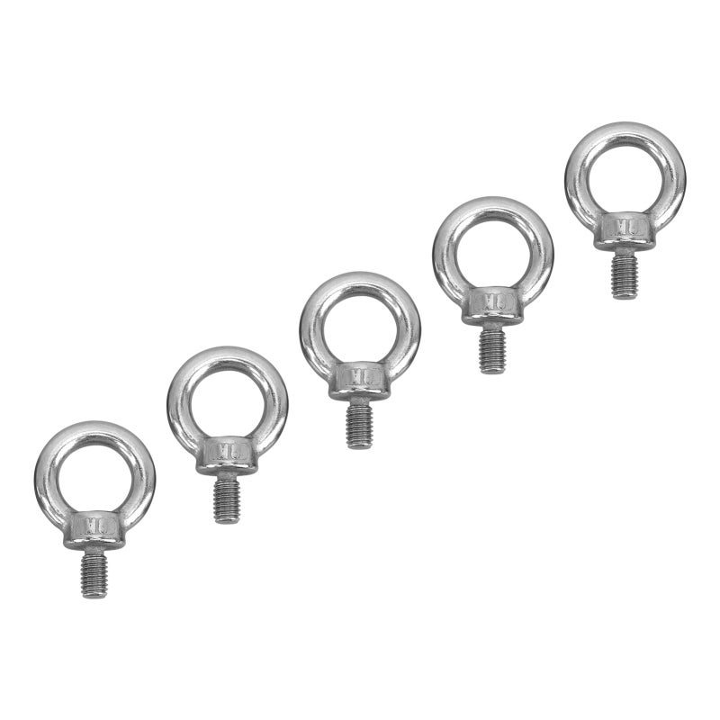 Lifting Ring Eye Bolt: Marine Grade Stainless Steel, Corrosion Resistant - Heavy Duty Fastener Clamping Tool for Indoor Outdoor Industrial Lifting & Pipe Fixing - Image 4