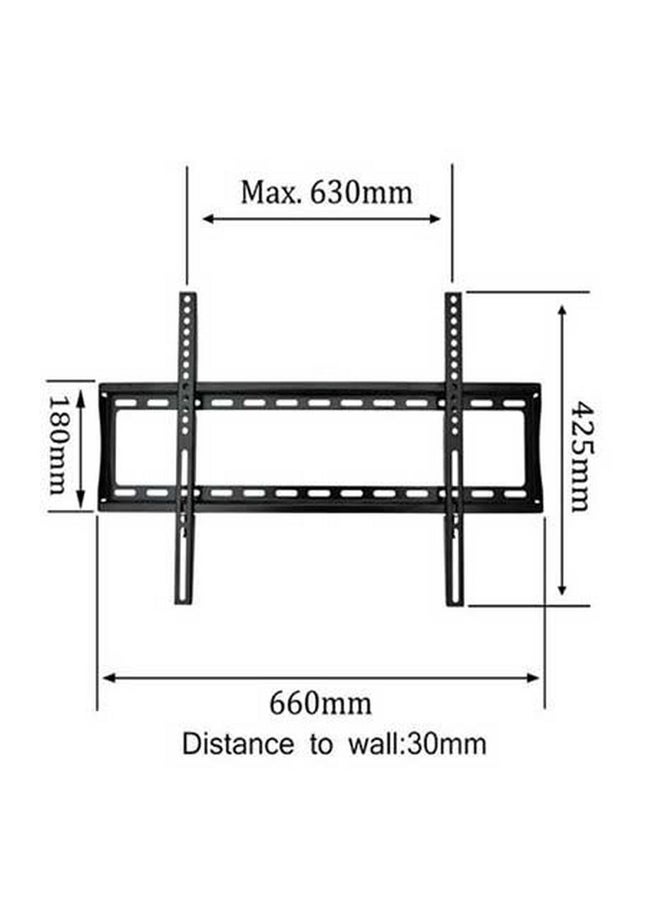Skilltech Fixed TV Wall Mount Black - Image 3