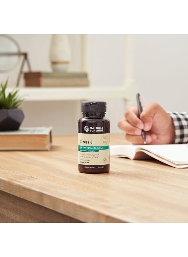 Nature's Sunshine Stress-J 100 Capsules - Image 3