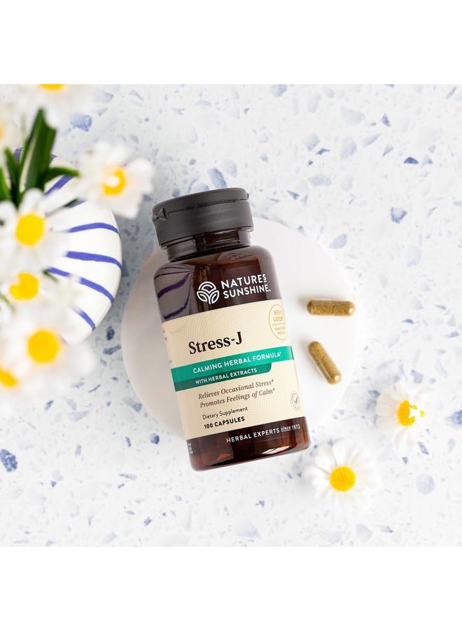 Nature's Sunshine Stress-J 100 Capsules - Image 4