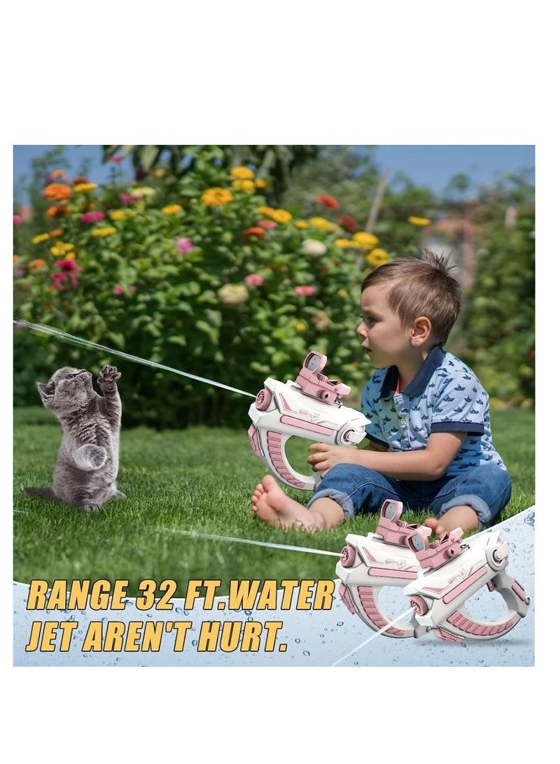 BAIG Electric Water Gun Toy Full Automatic Summer Toys for Beach Kids Adults Glock Toy Pressure Water Electric Gun Toy Gun Water - Image 2