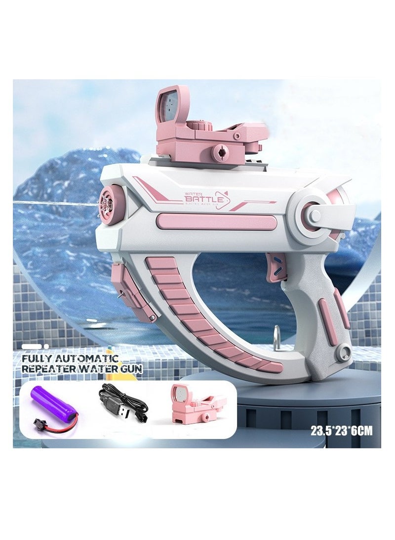 BAIG Electric Water Gun Toy Full Automatic Summer Toys for Beach Kids Adults Glock Toy Pressure Water Electric Gun Toy Gun Water - Image 5