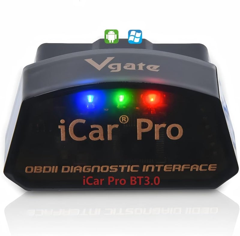 Vgate iCar Pro Bluetooth 3.0 OBD2 Scanner | Android Only – Not for iOS – Check Engine Light - Image 1