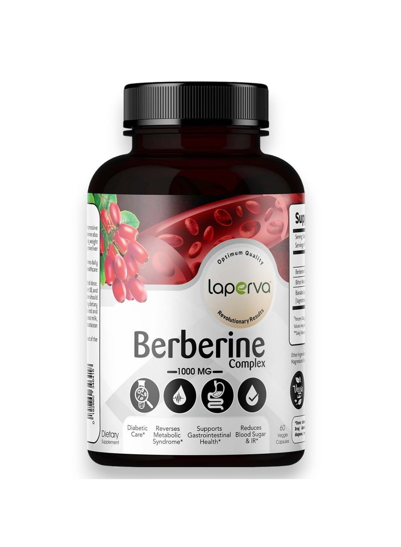 Berberine Complex, 1000mg, 60 Capsules