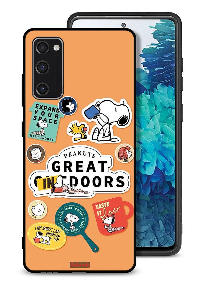 Tolwak غطاء واقي لهاتف سامسونج جالاكسي S20 FE 5G ملصقات الفول السوداني - Image 1